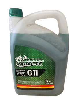 NORDTEC ANTIFREEZE G11 5 kg Concetrate Green