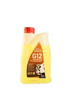 NORDTEC ANTIFREEZE G12  желтый 1кг